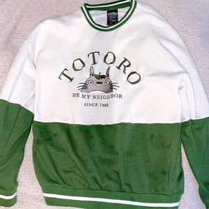 My Neighbor Totoro  Oversized Crewneck Sweatshirt